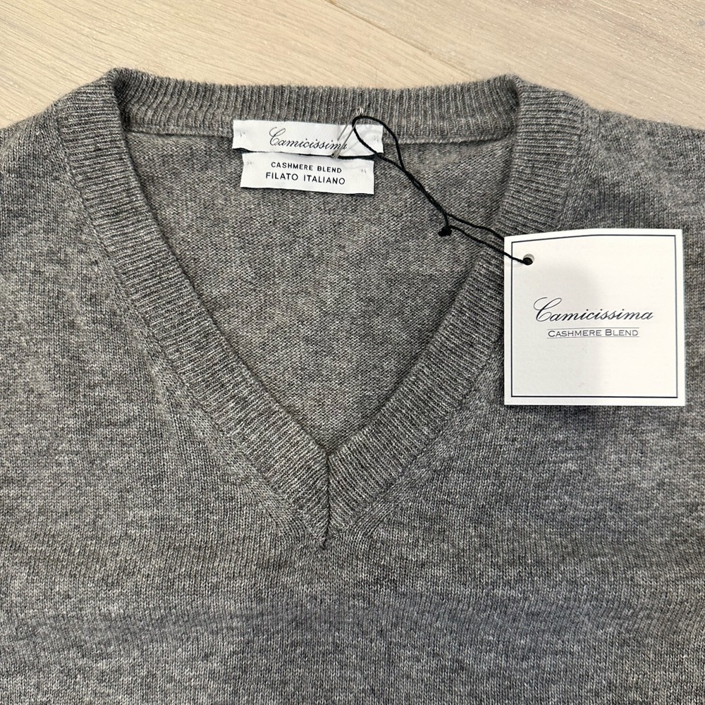 Camicissima Cashmere Blend Men’s 3XL Sweater (NWT)